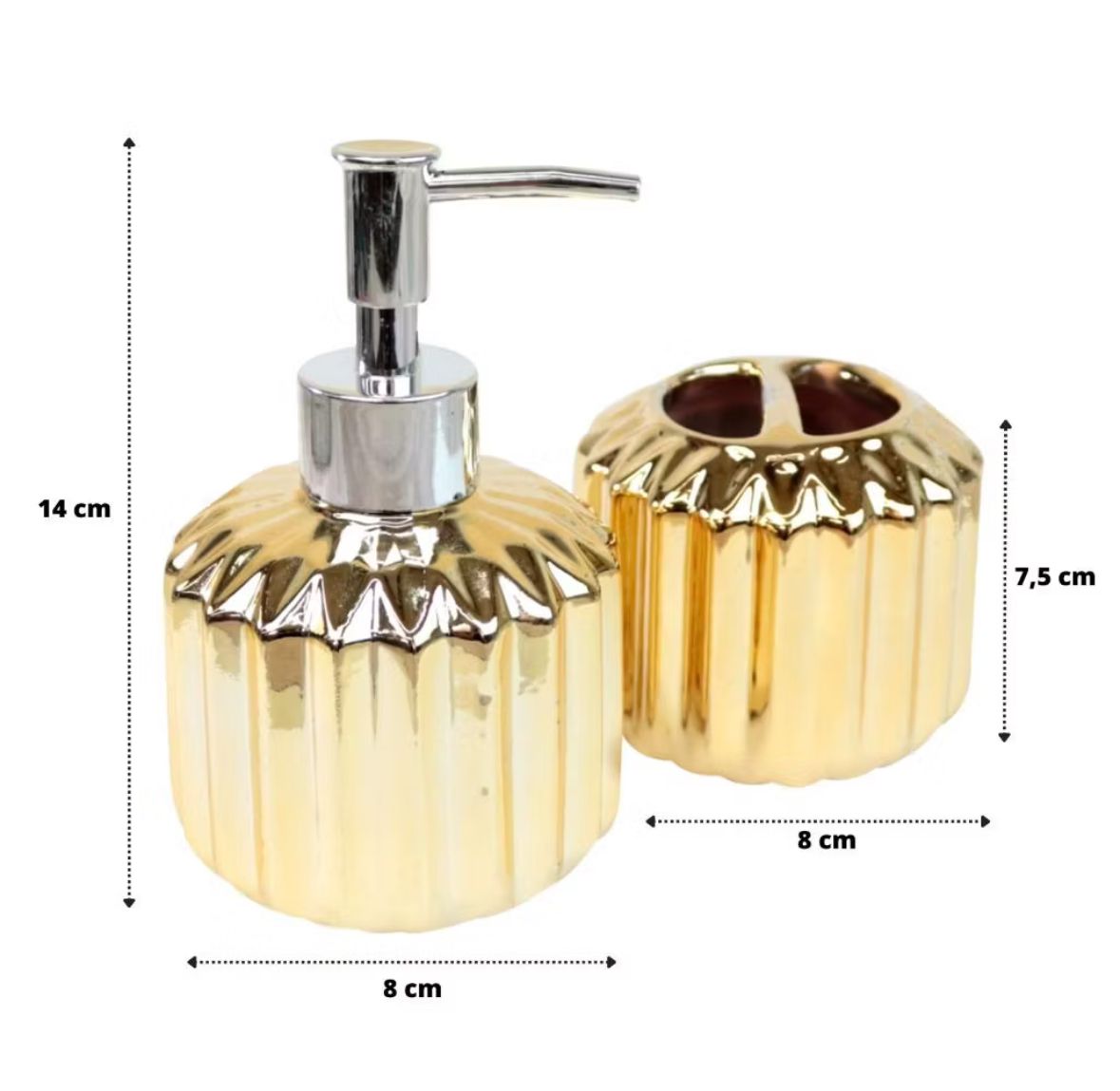 Kit Elegance Gold - 2 Peças